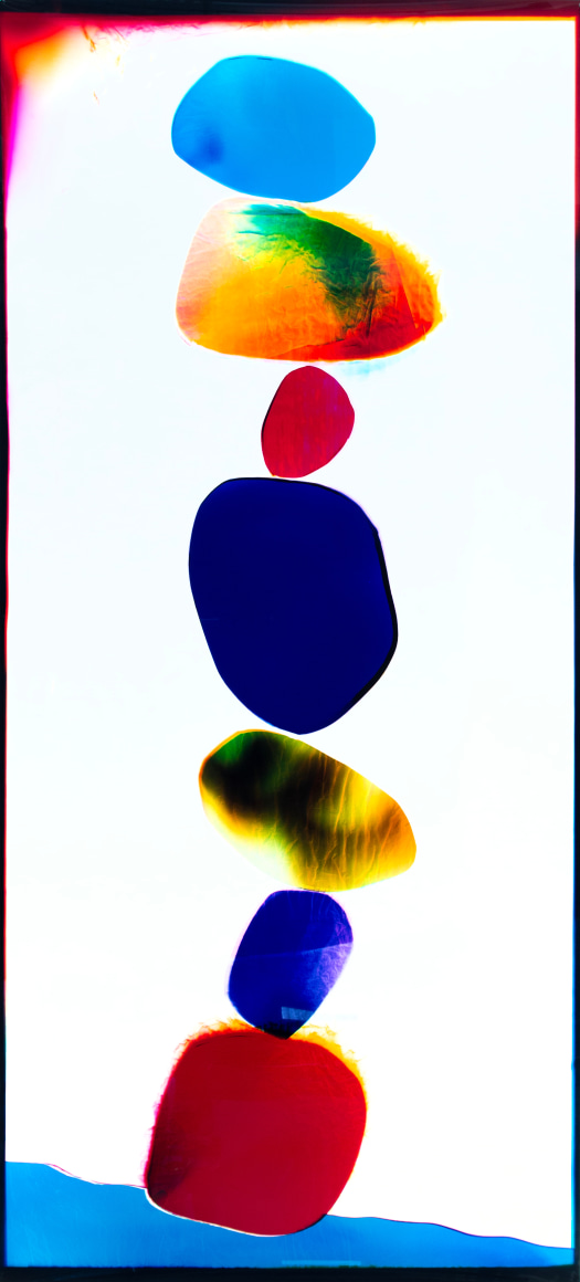Swift Stone Stack, 2023, 86 x 40 inches
