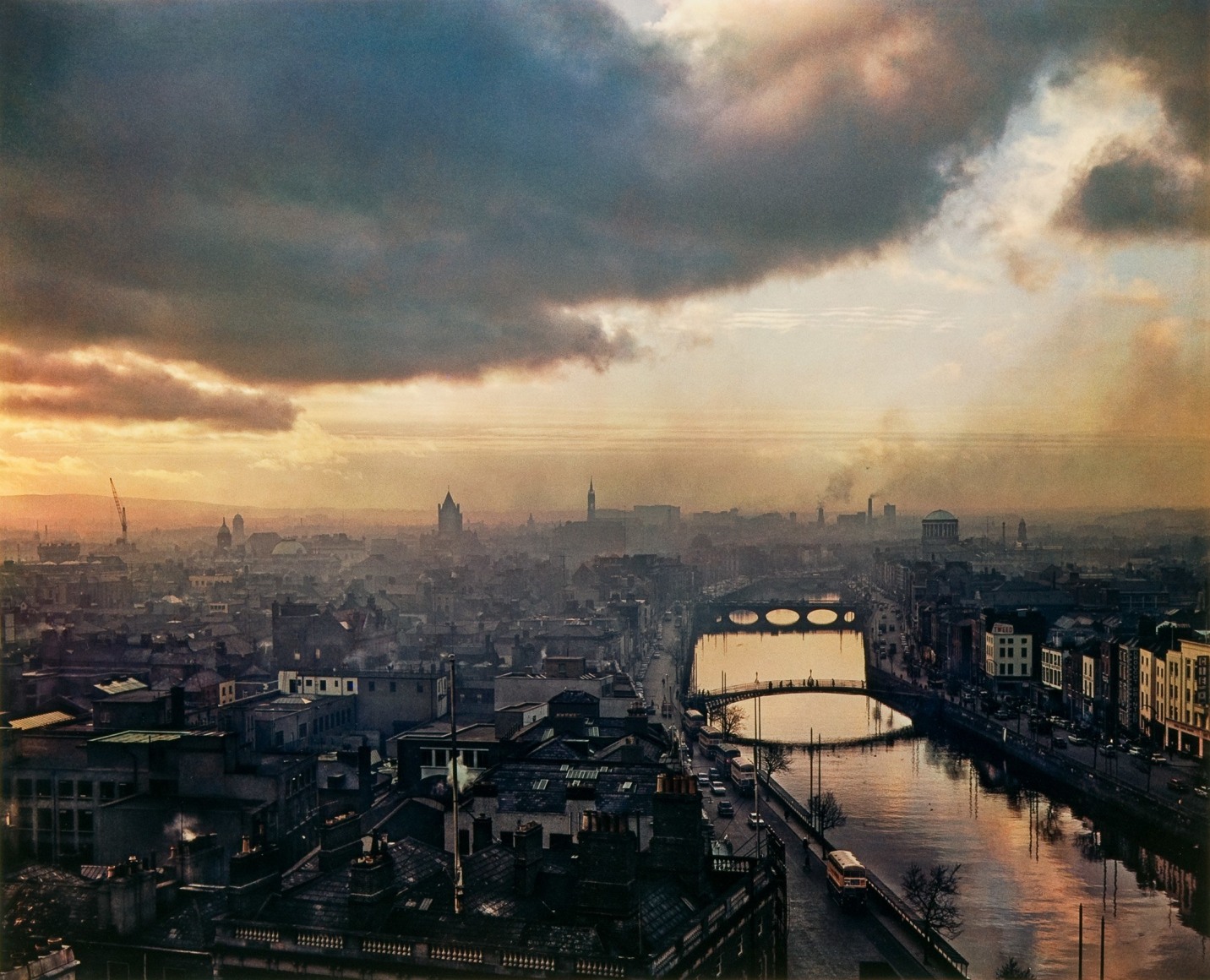 Dublin Sky. 1966, 16 x 20 inch dye transfer print