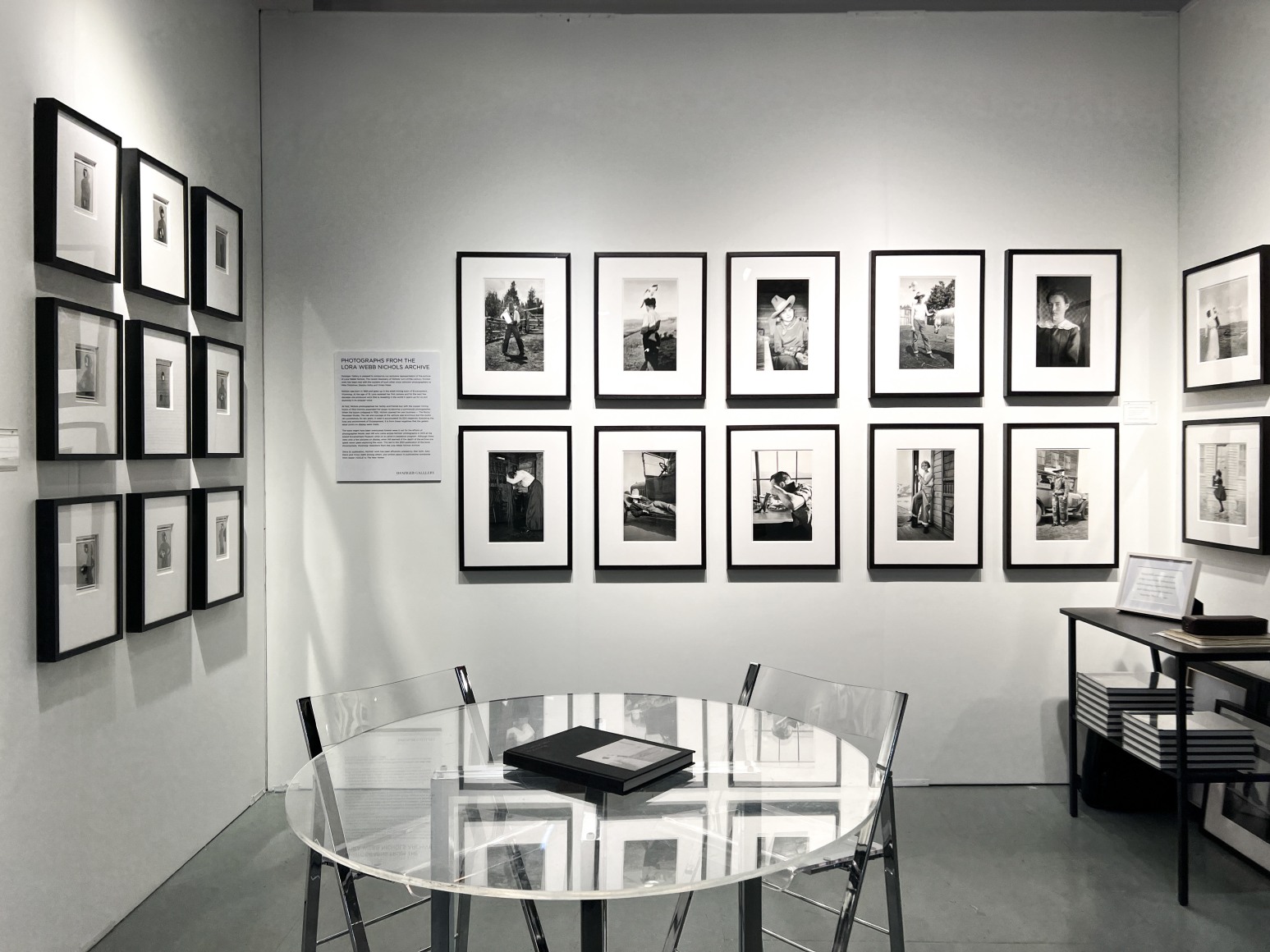 Installation View of Danziger Gallery at The Photography Show presented by AIPAD, 2022