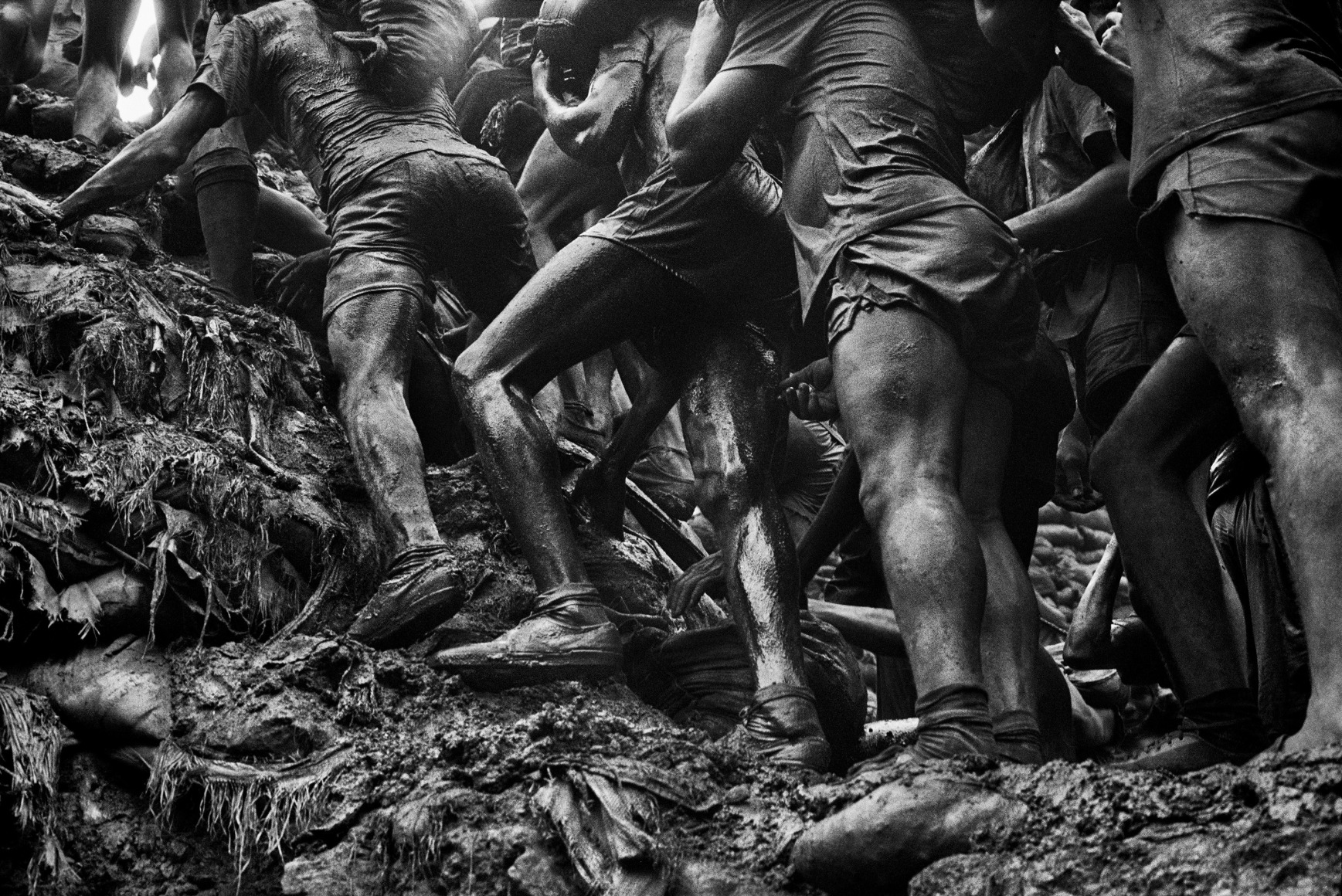 Gold Mine, Serra Pelada, State of Par&aacute;, Brazil (Legs). 1986
