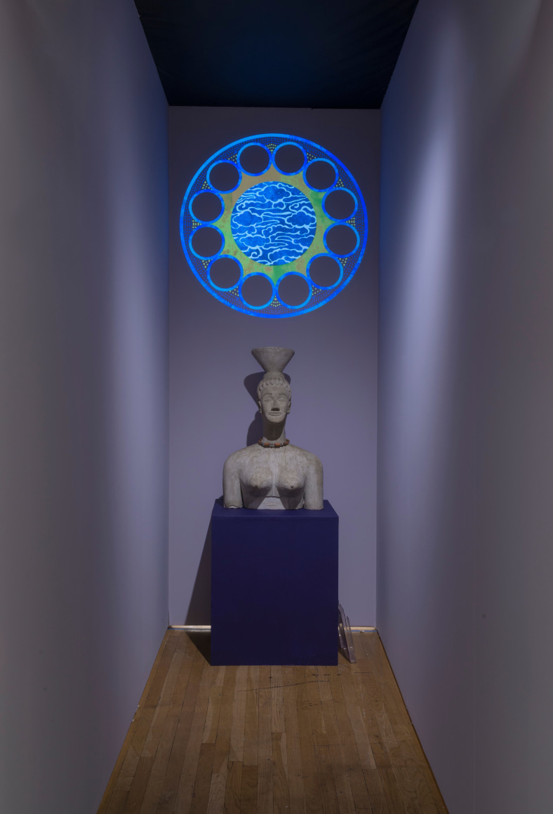 Responding to Pasaquan, Saya Woolfalk and St. EOM, installation view, Outsider Art Fair 2018.