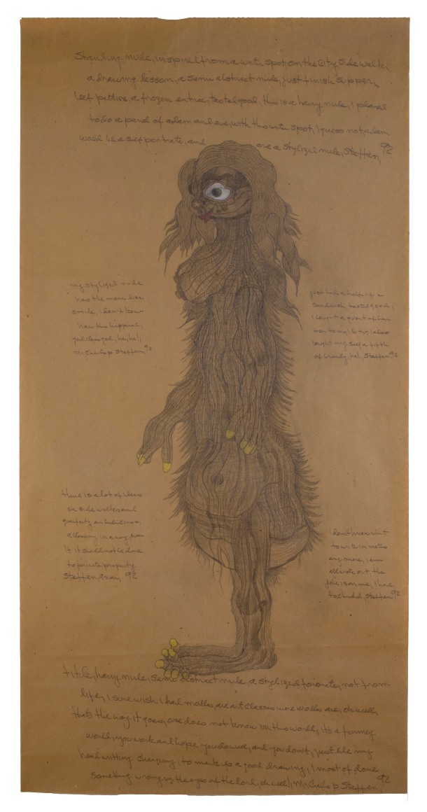 Charles Steffen Hairy Nude,&nbsp;1992