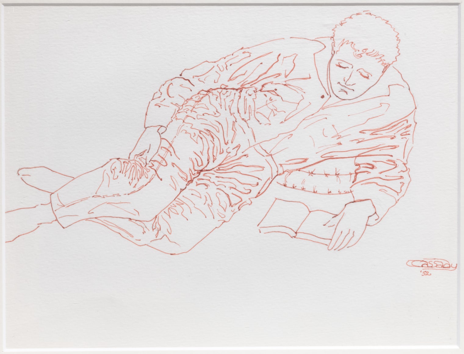 Carolyn Cassady Portrait of Neal Cassady , 1952