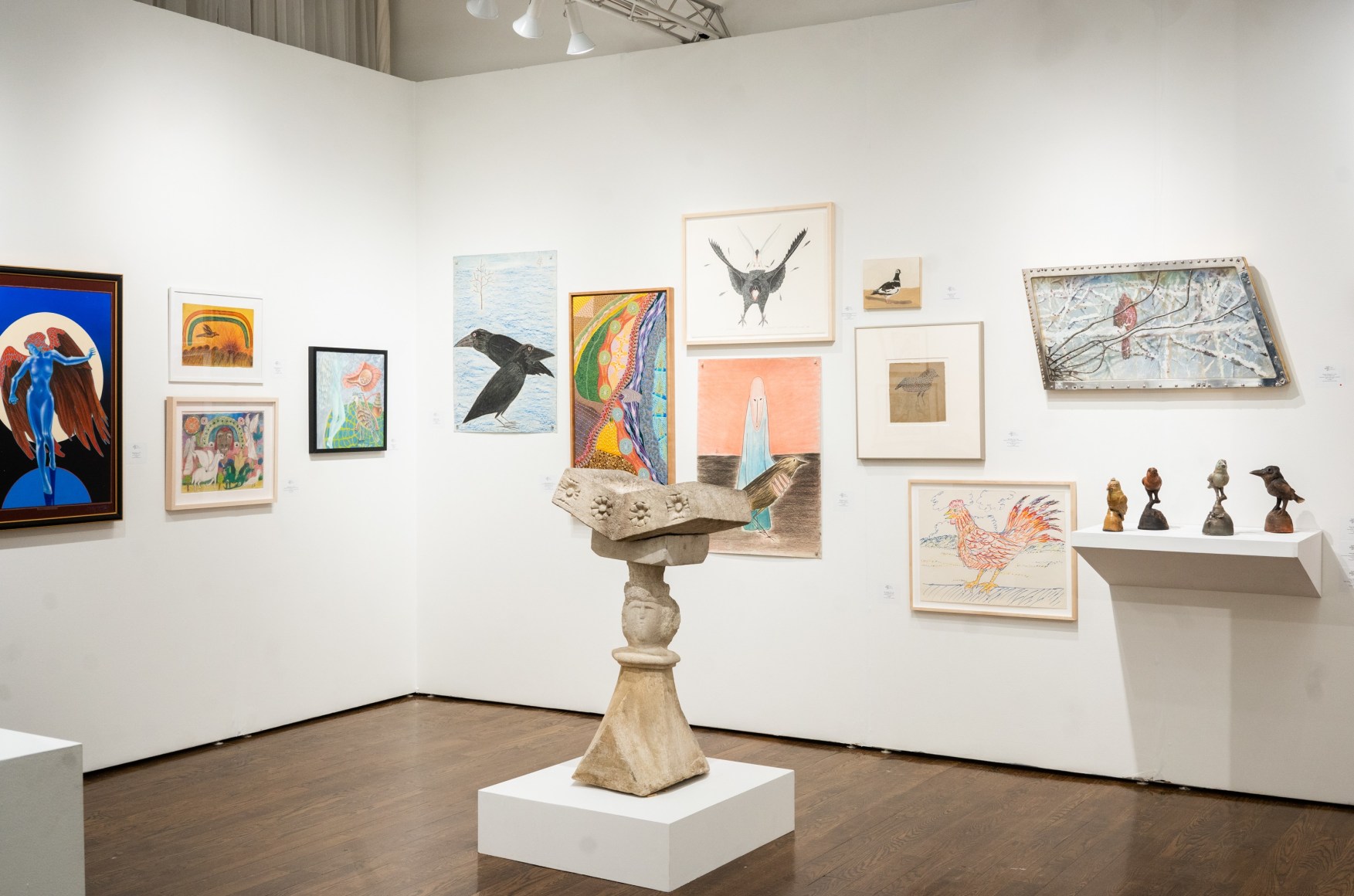 Installation of We Are Birds at OAF NY 2023