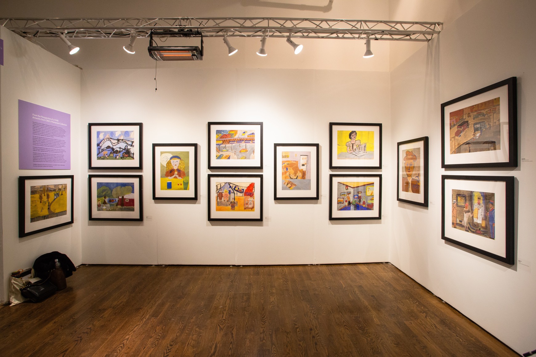 OAF Special Projects:&nbsp;From the Perspective of a Child, Artworks from CMA&#039;s Permanent Collection,&nbsp;Outsider Art Fair New York 2020 (installation view)., Photo by&nbsp;Olya Vysotskaya
