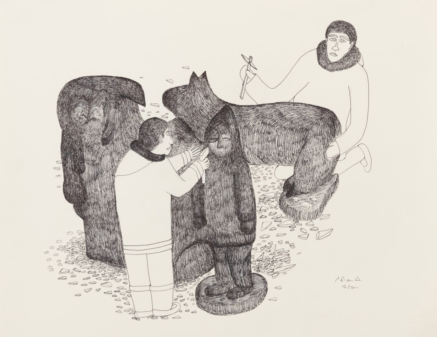 Shuvinai Ashoona Untitled, 2004-05