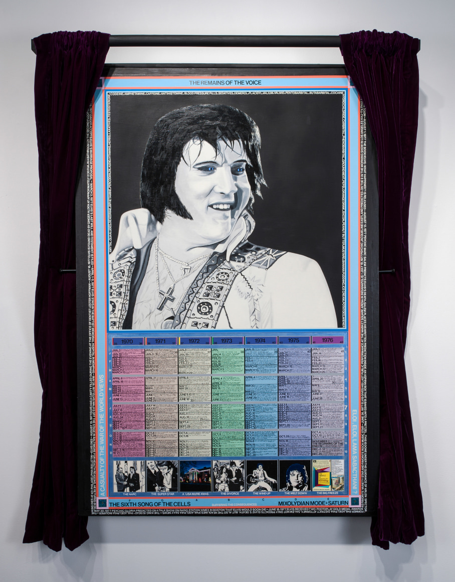 Paul Laffoley (1935-2015), The Remains of a Voice (Jan 8, 1970 to Jan 7, 1977: The Sixth Song of the Cells), 1988-1995