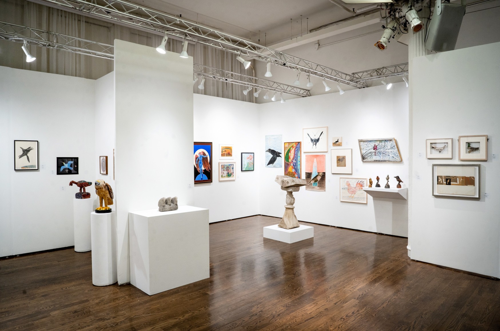 Installation of We Are Birds at OAF NY 2023