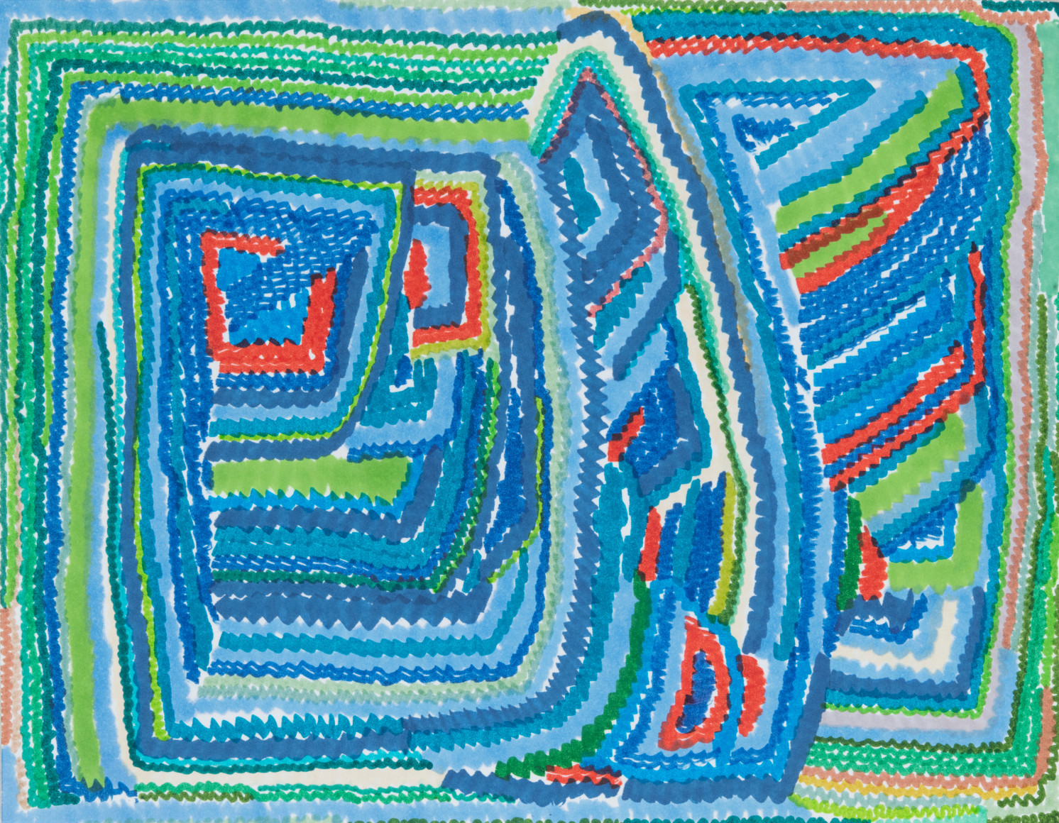 Susan Te Kahurangi King, Untitled, b. 1951