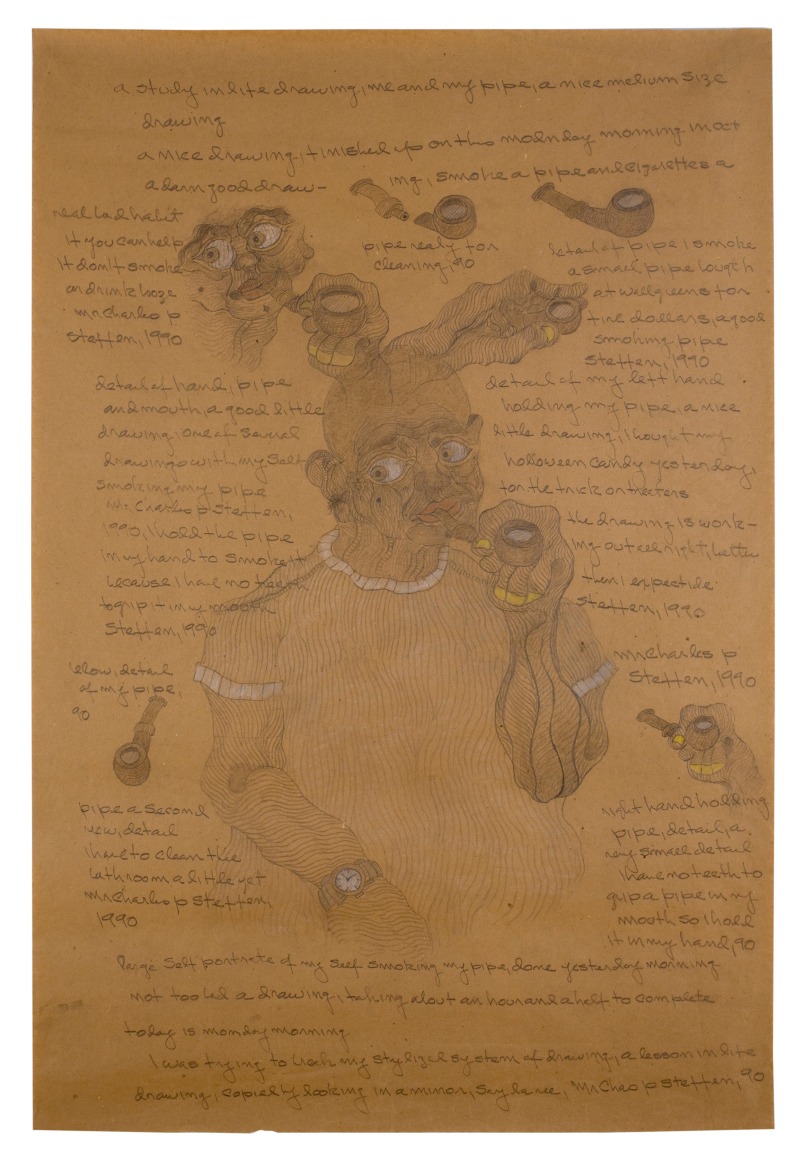 Charles Steffen A Study in Life Drawing, 1990