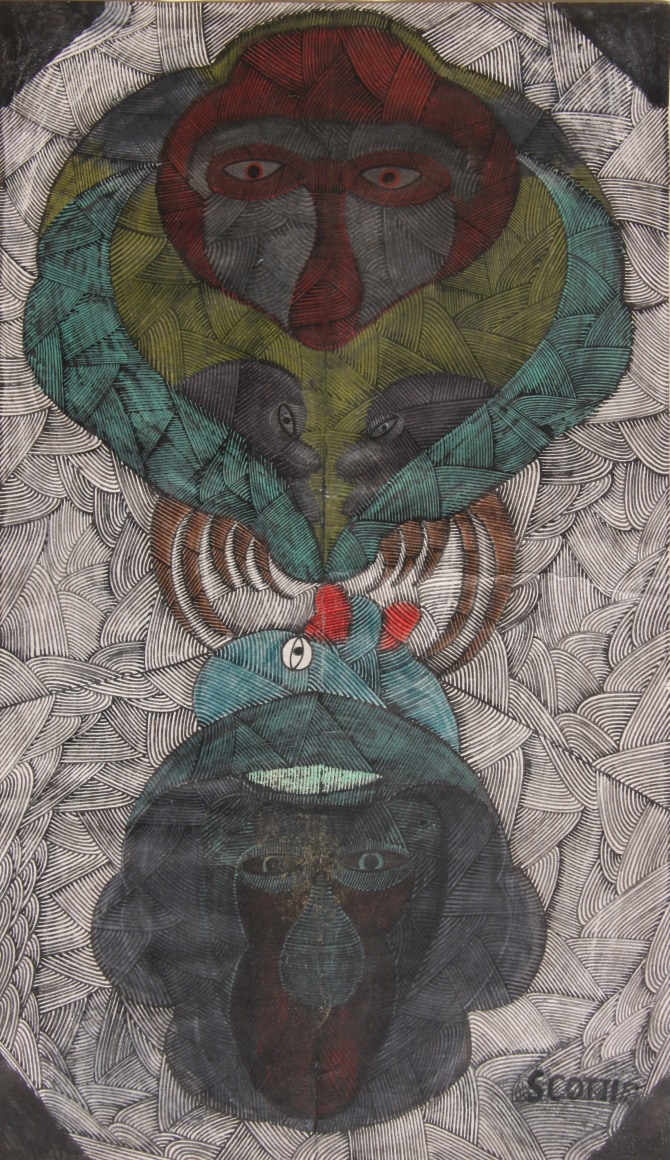 Scottie Wilson Untitled, 1946