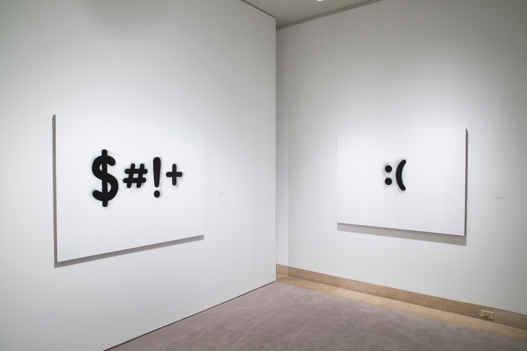 Mel Bochner – Strong Language, Jewish Museum, New York, NY. 