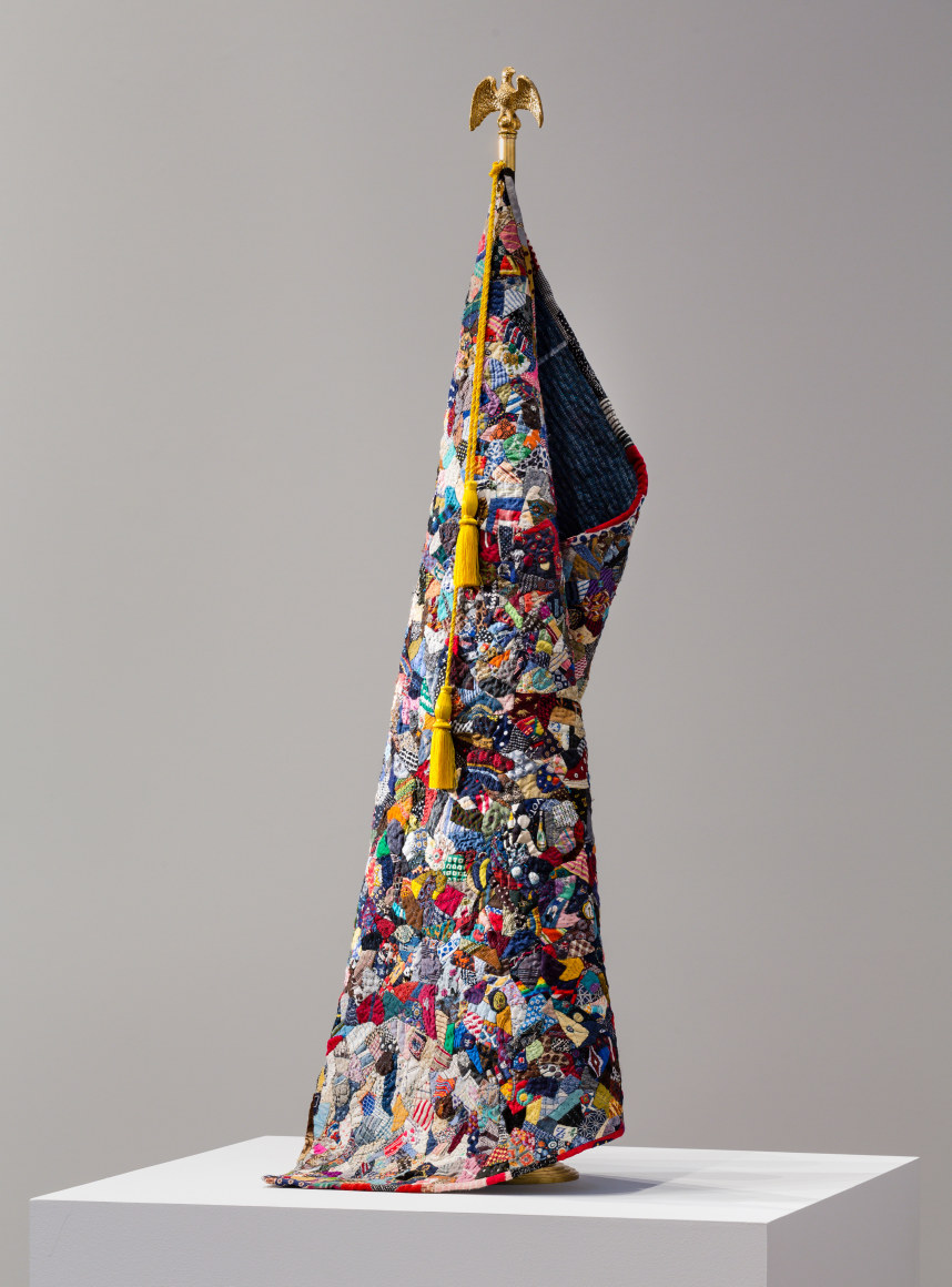 Charles LeDray American Standard / Crazy Quilt (view 3)