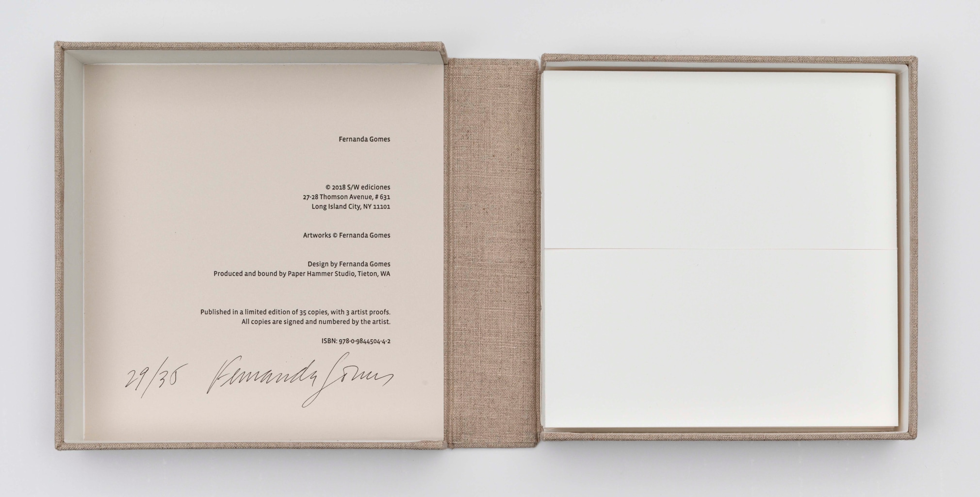 Fernanda Gomes | Seven handmade paper sculptures