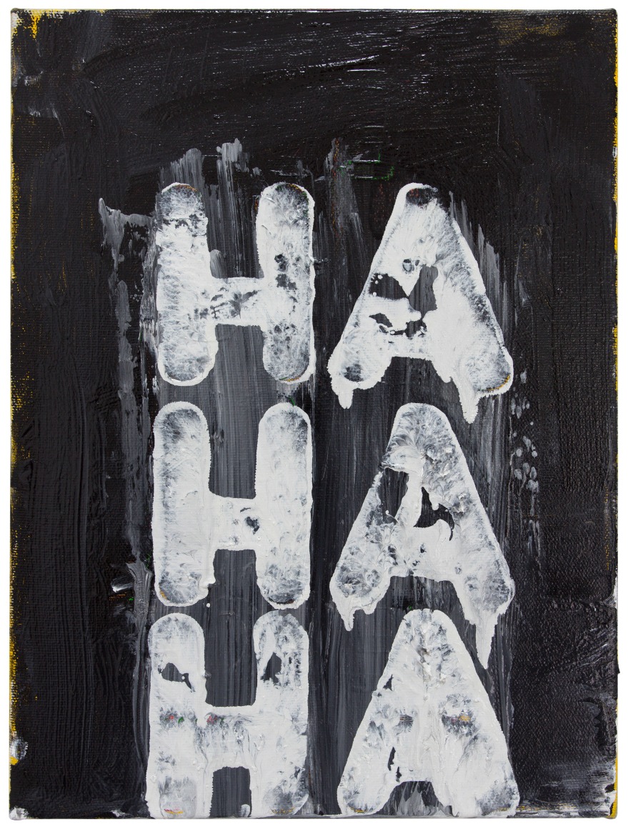Mel Bochner Ha, Ha, Ha,
