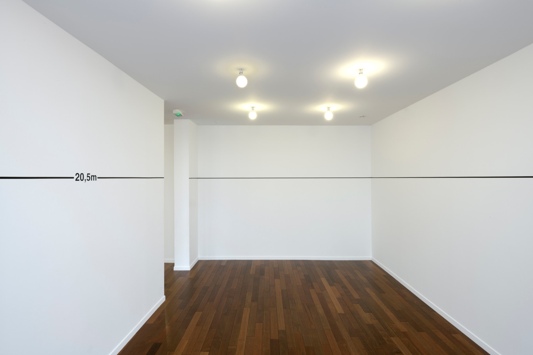 Measurement: Circumference of a Room, Michele Didier, Paris, France.