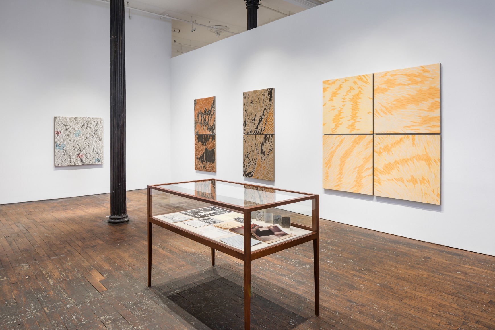 Past Work and Cats, 1963-2020, installation view