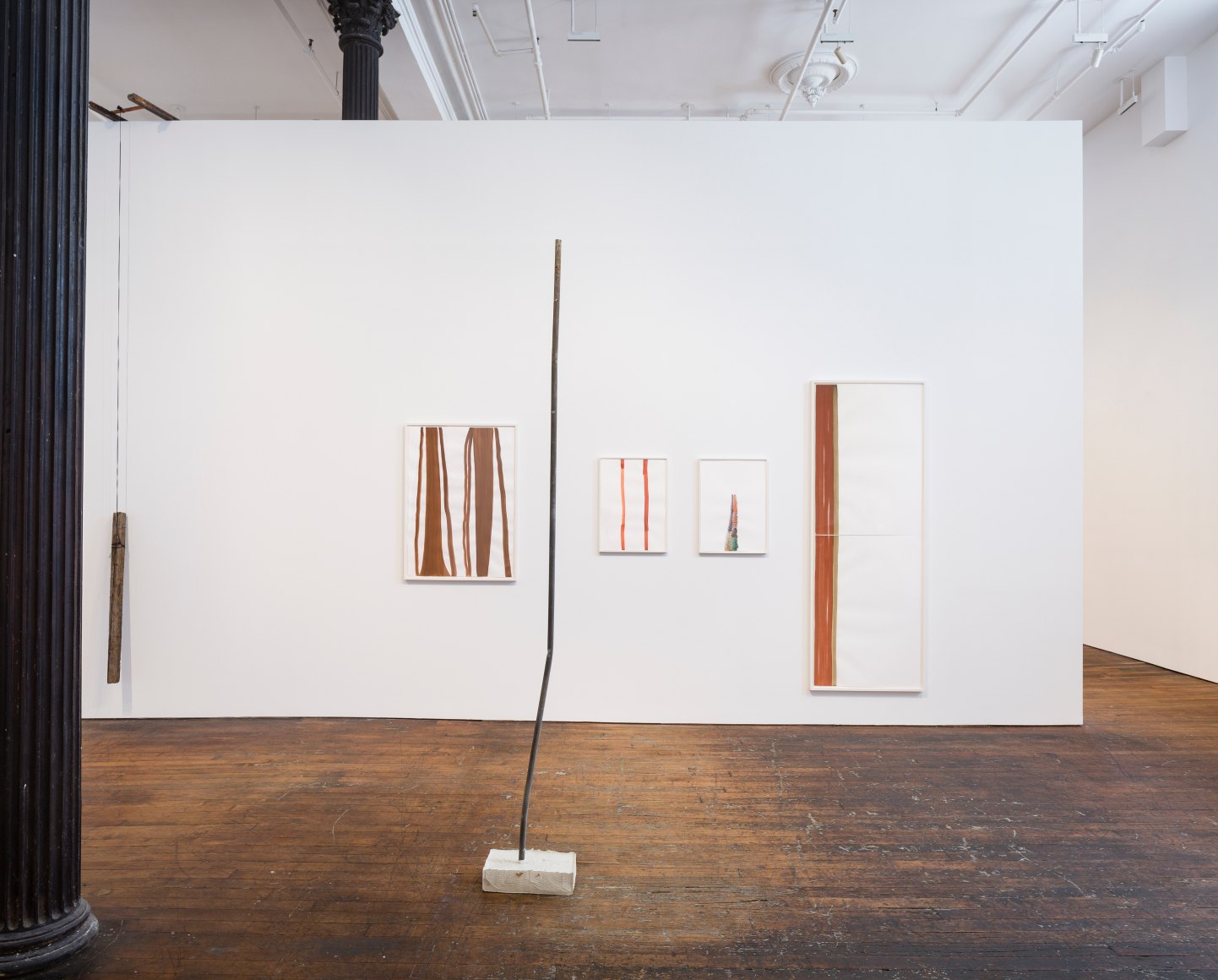 Silvia Bächli / Eric Hattan: between windows – installation view 11