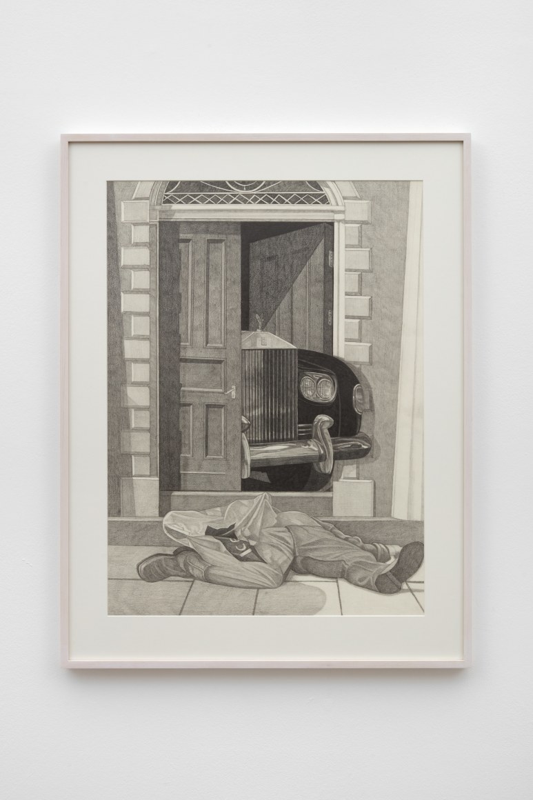 Paul Anthony Harford (1943–2016), Untitled (Figure on ground with Rolls)