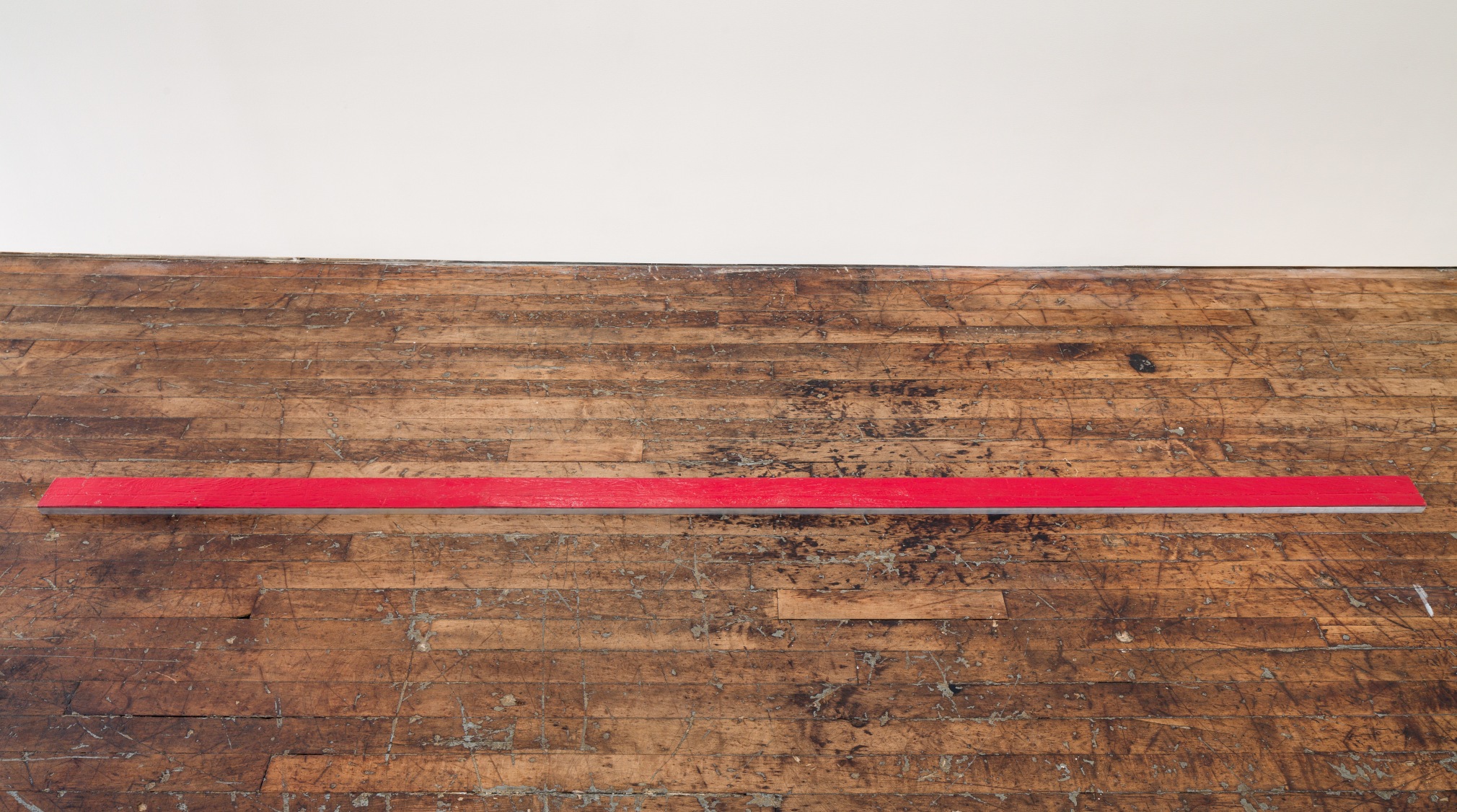 Alex Hay Untitled (Red plank)