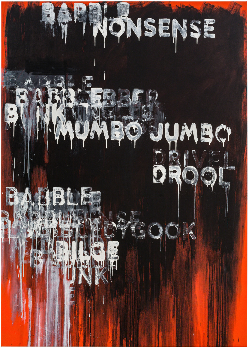 Mel Bochner Babble