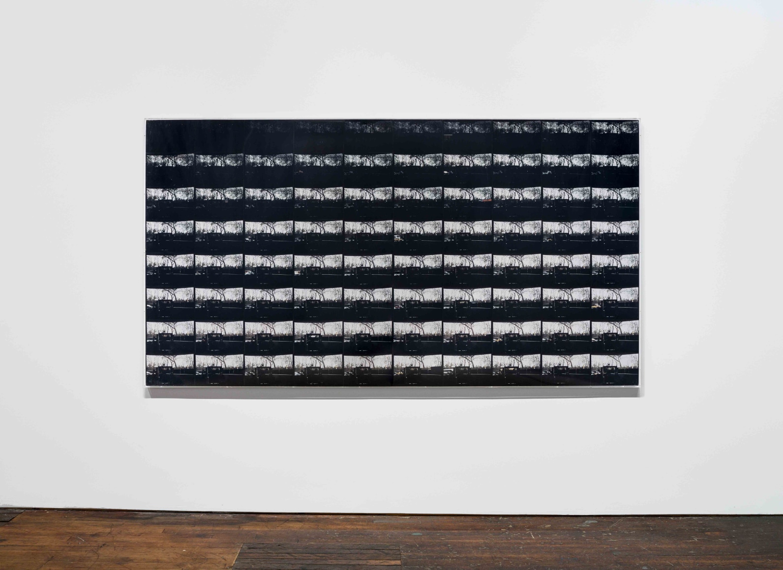 JAN DIBBETS , Shortest Day Sunrise-Noon Guggenheim NY