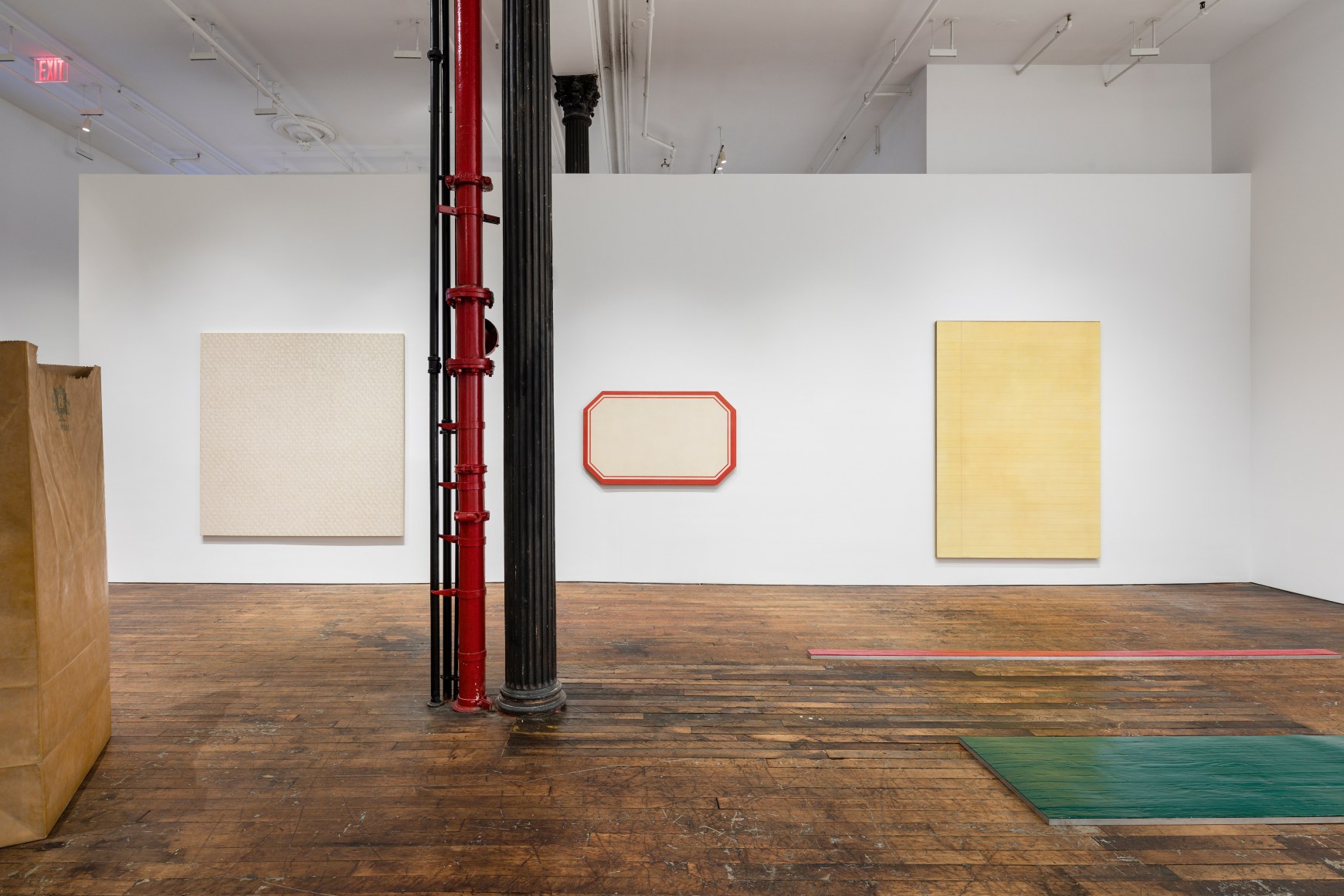 Past Work and Cats, 1963-2020, installation view