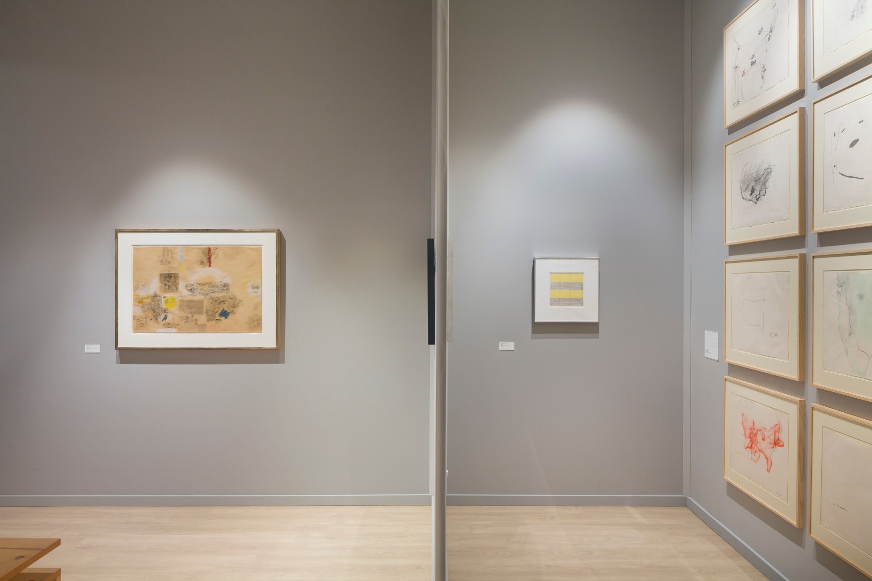 Master Drawings: Alexander Calder, Michael Heizer, Jasper Johns, Lee Lozano, Agnes Martin, Robert Rauschenberg, Gerhard Richter, Cy Twombly