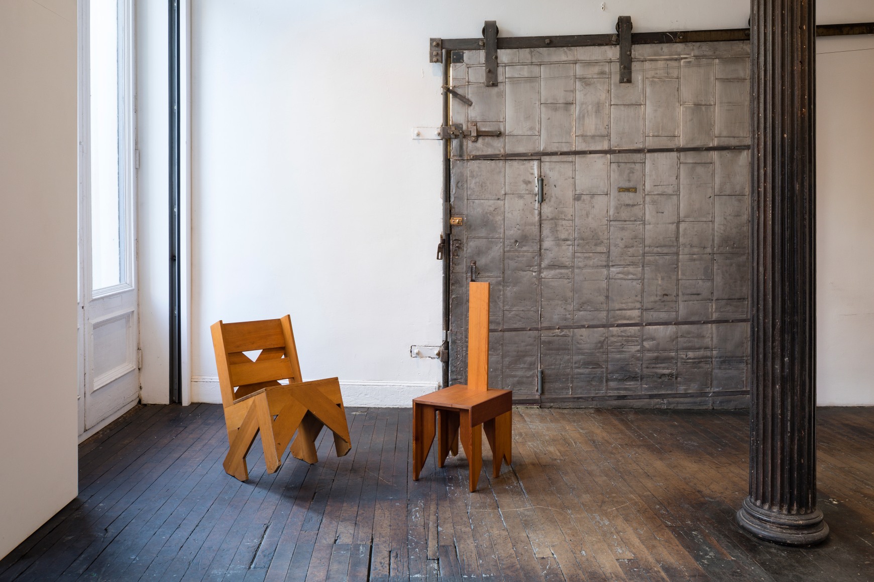ALEX HAY, Untitled (Lean Back Chair)