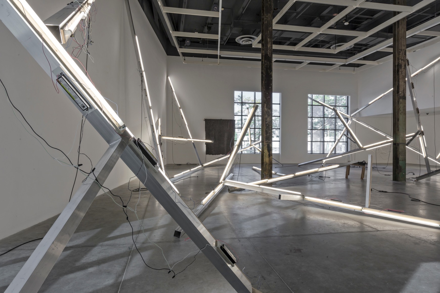 Fourteen paintings, the preacher and a broken line, Power Plant, Toronto