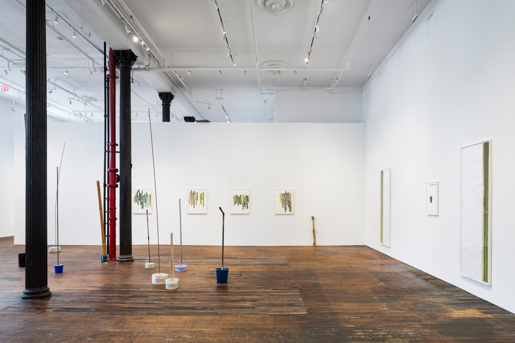 Silvia Bächli / Eric Hattan: between windows – installation view 14