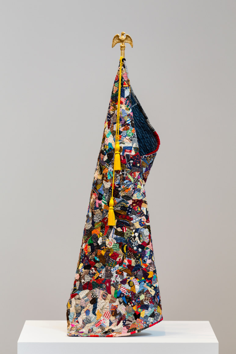 Charles LeDray American Standard / Crazy Quilt (view 2)
