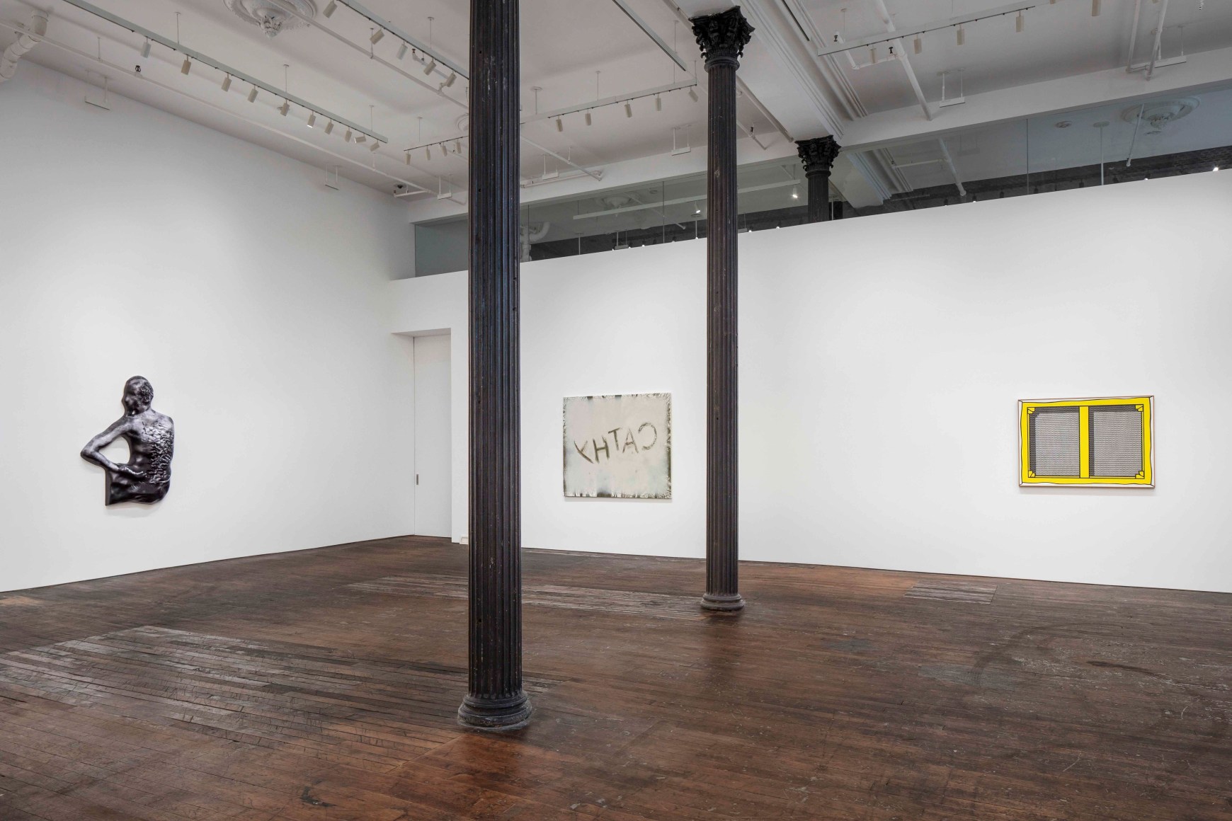 Back, installation view