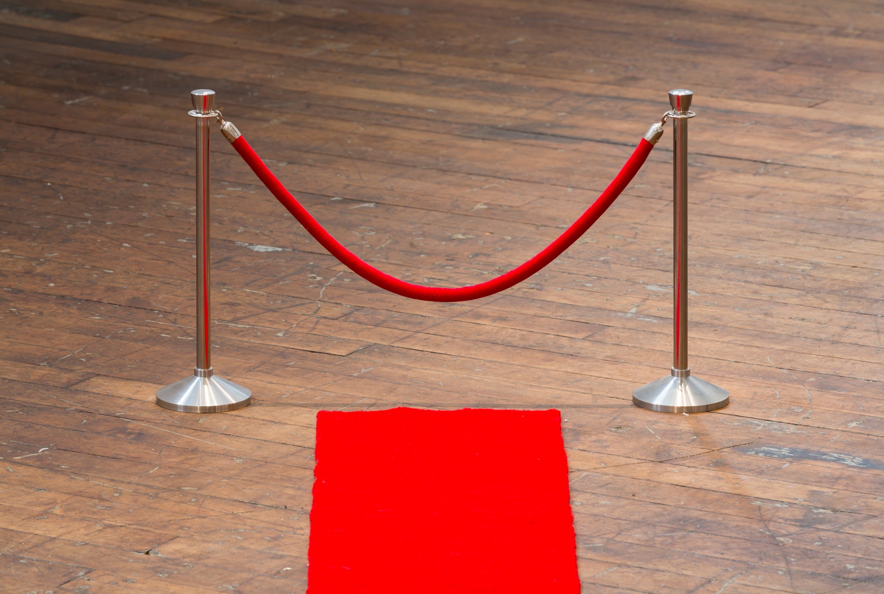 Charles LeDray !DO NOT ENTER! / Red Carpet (detail 1)