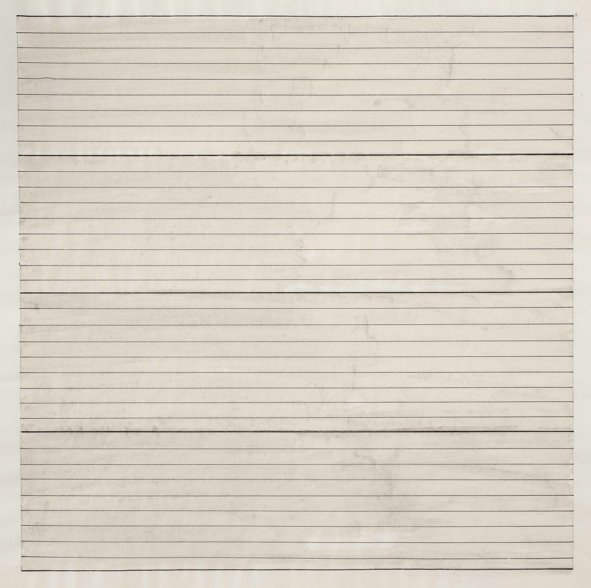 Agnes Martin, Untitled, no date (believed to be ca. 1970s)