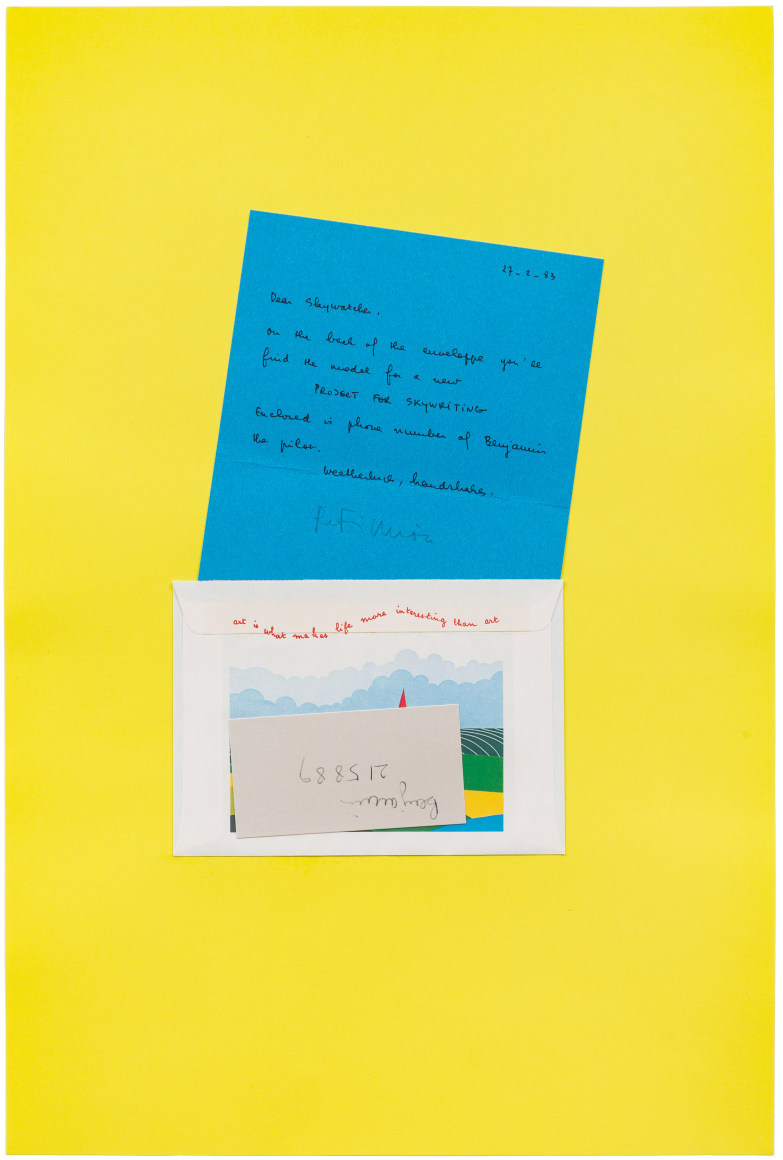 Robert Filliou Dear Skywatcher - Art is What Makes Life More Interesting than Art