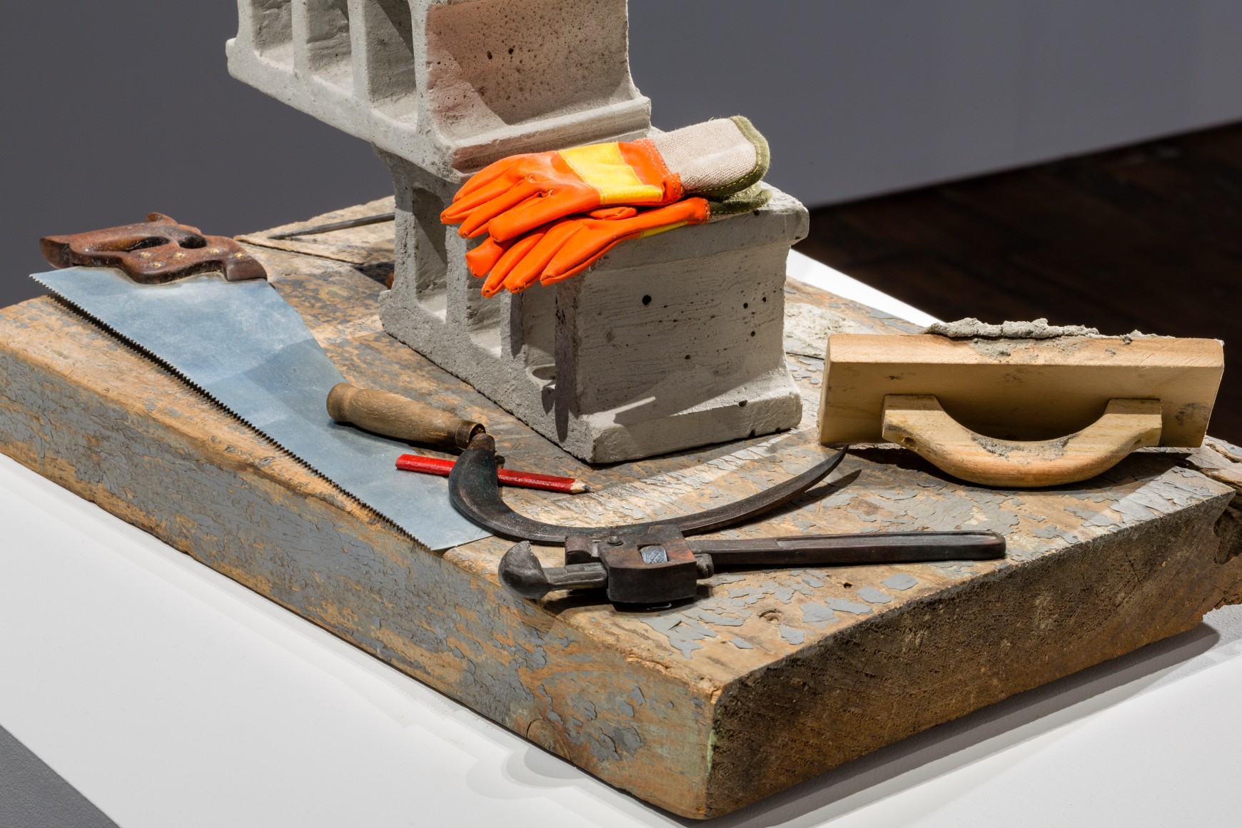 Charles LeDray Watch Your Step (detail 1) 