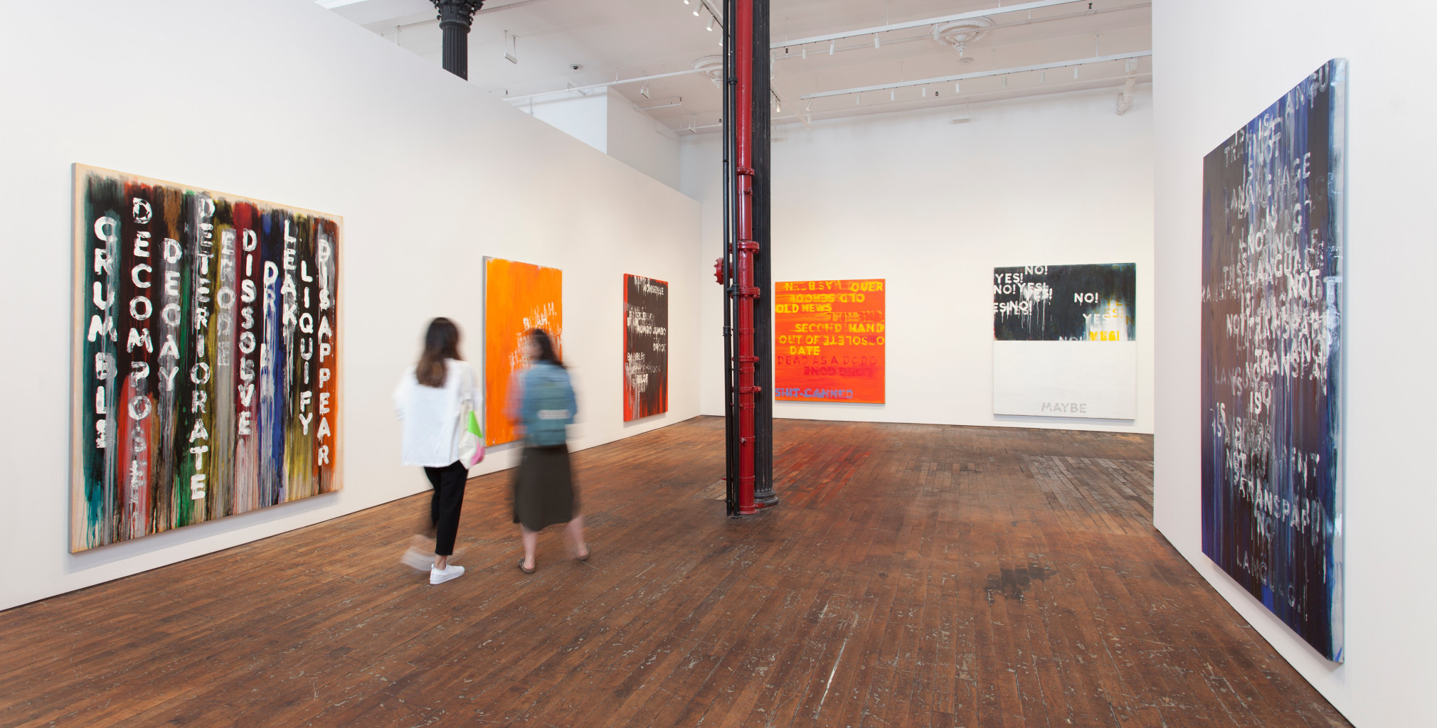 Mel Bochner: Voices – installation view 6