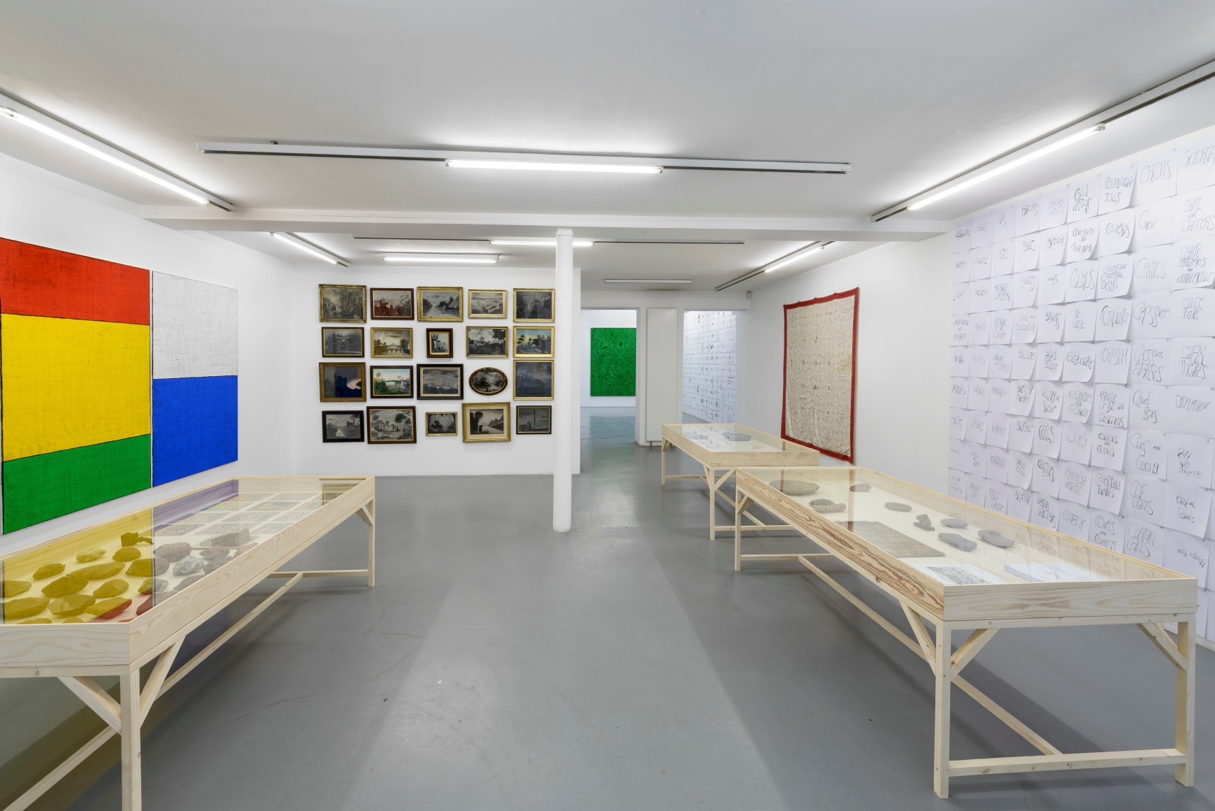 Matt Mullican: Collecting for the studio - Collecting 1959-2013 – installation view 1