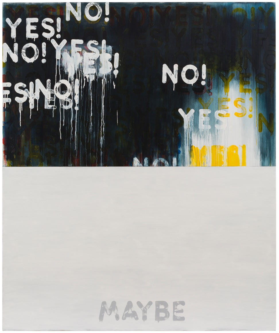Mel Bochner Yes!/No! Maybe
