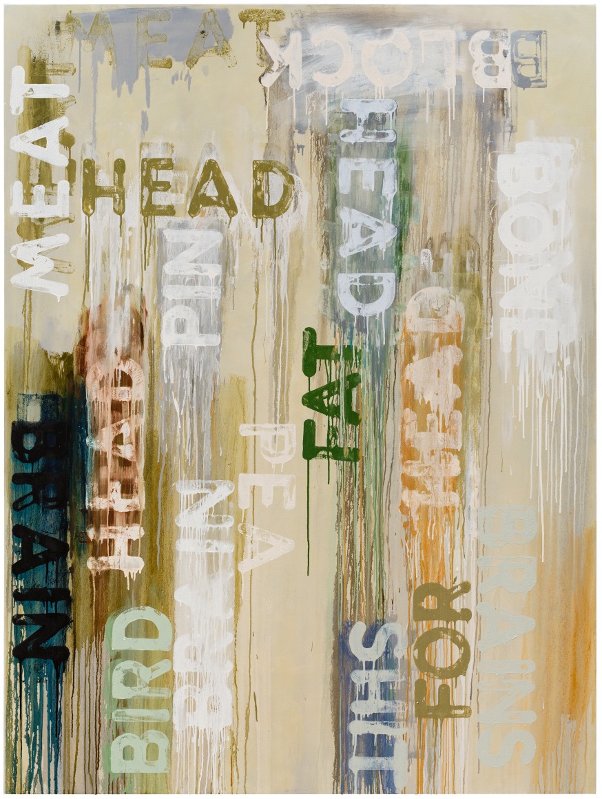 Mel Bochner Block Head