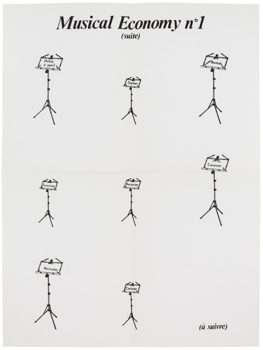 Musical Economy n°1, 1980