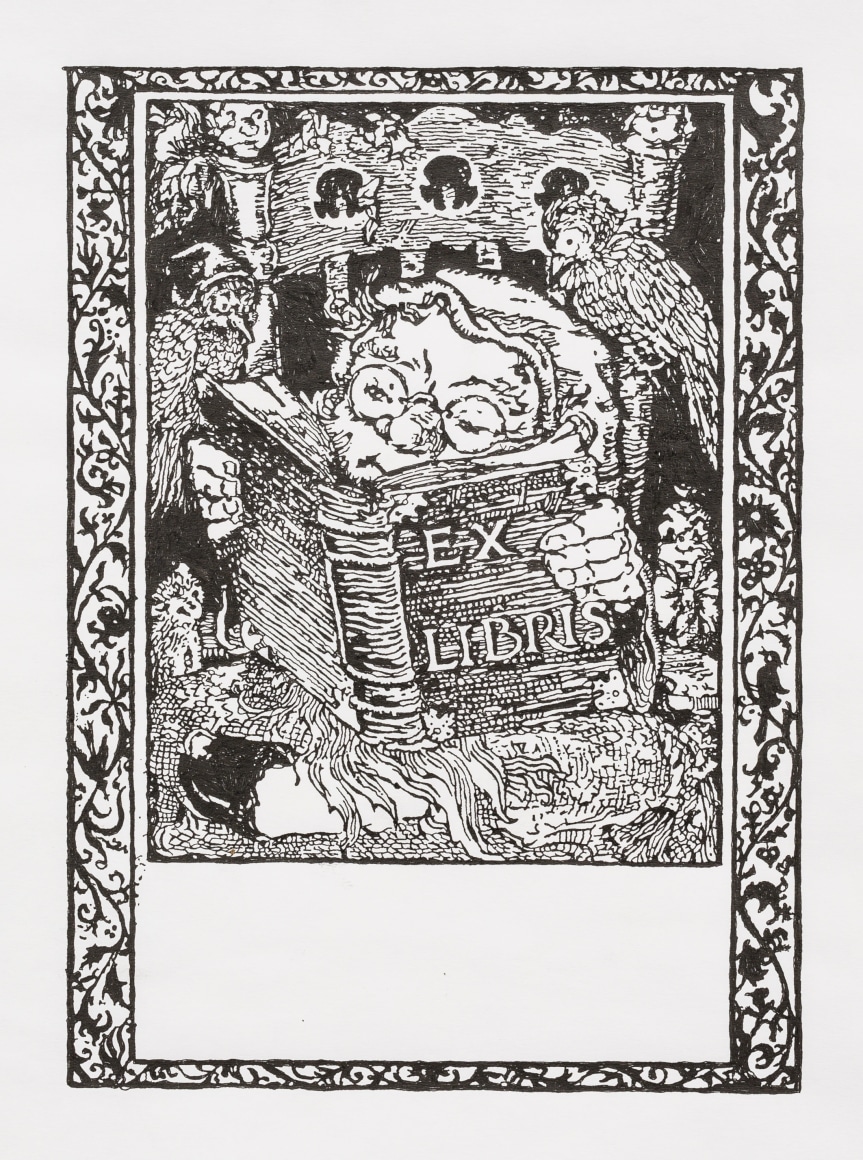 Charles LeDray Ex Libris