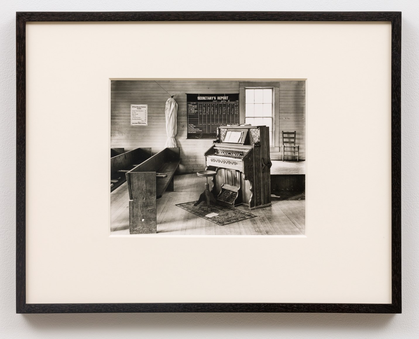 WALKER EVANS (1903-1975) The Church Organ, Rural Alabama
