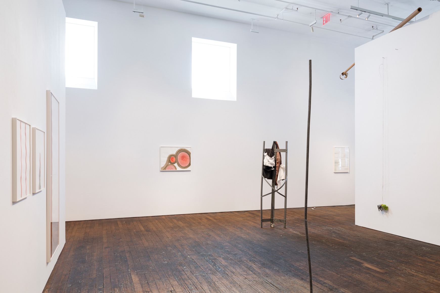 Silvia Bächli / Eric Hattan: between windows – installation view 12