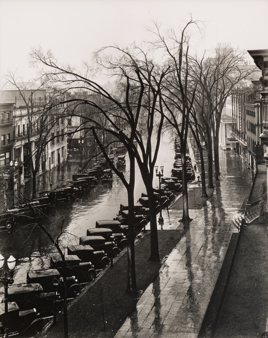 WALKER EVANS (1903-1975) Main Street, Saratoga Springs, New York