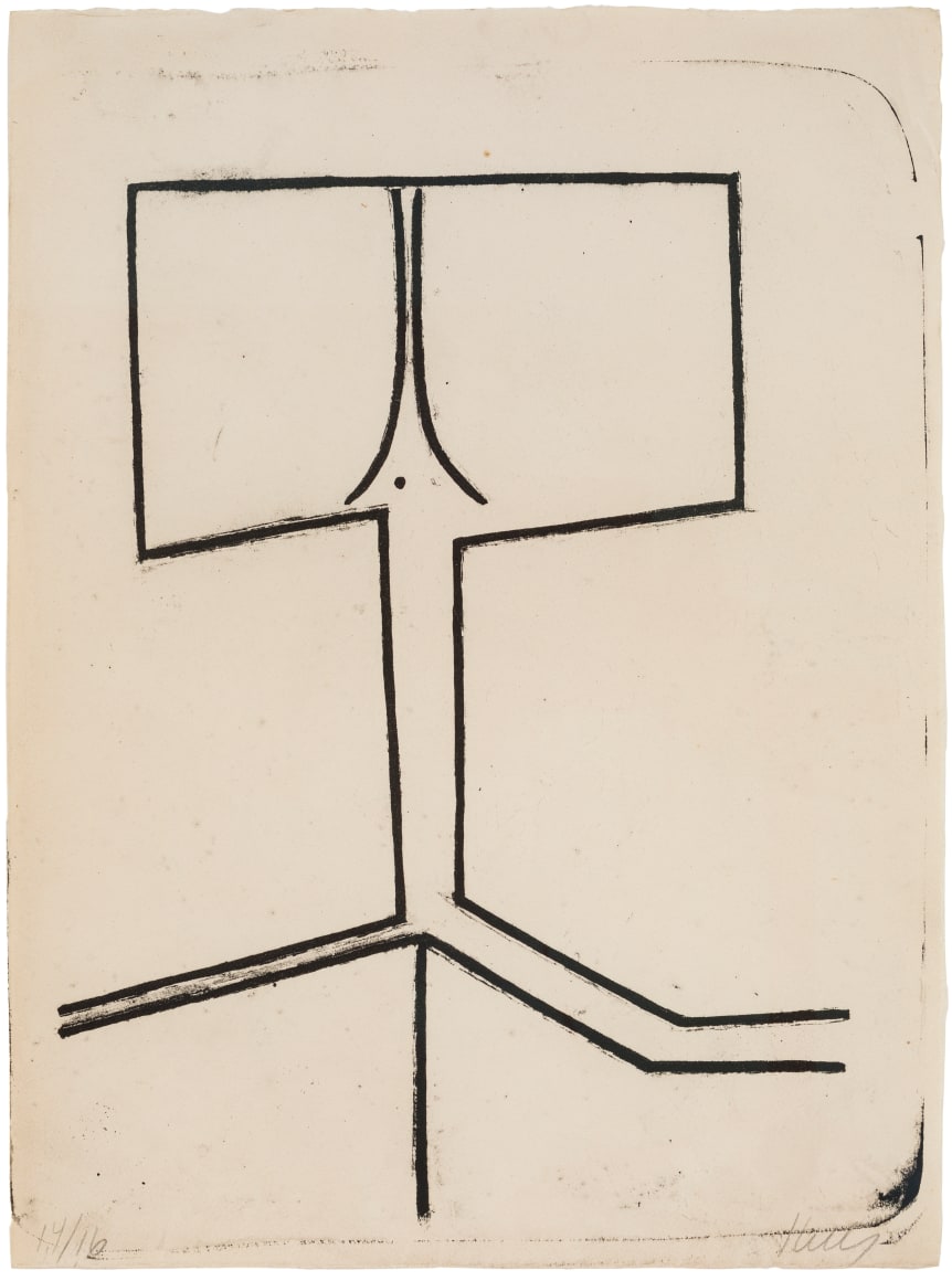ELLSWORTH KELLY (1923-2015), Untitled Axsom no. 1