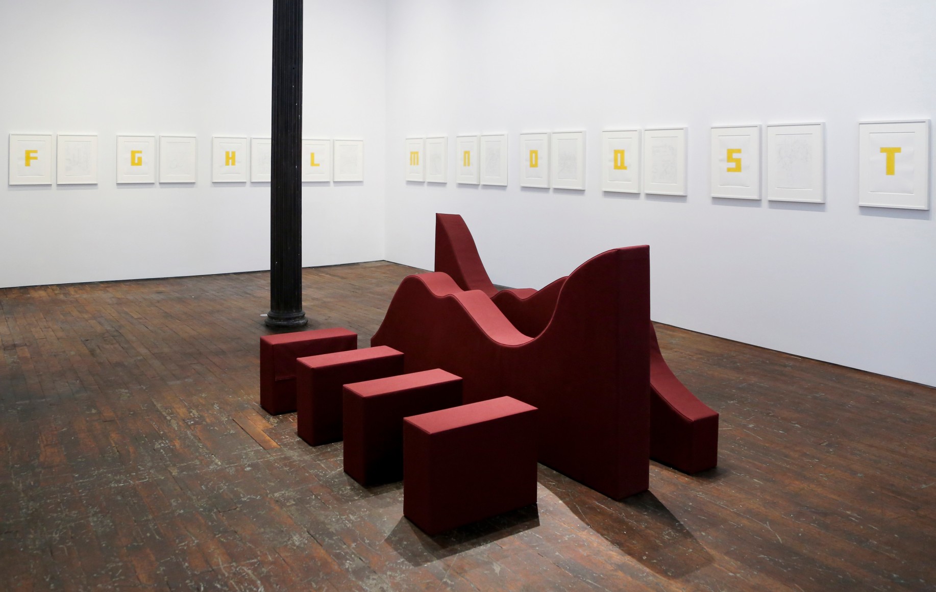 Franz Erhard Walther – installation view 1