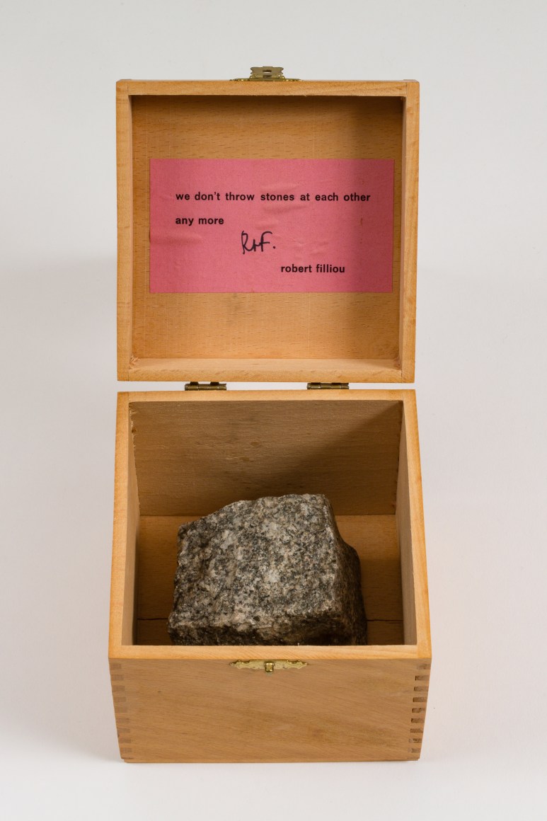 Robert Filliou Optimistic box n°1 (detail)