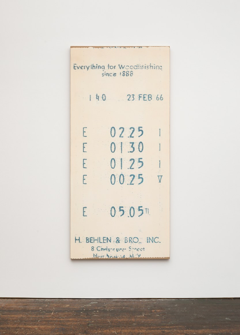 ALEX HAY, Cash Register Slip